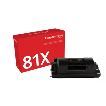 Everyday™ must tooner, Xerox, ühildub HP 81X (CF281X), suur mahutavus
