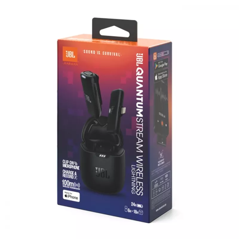 JBL JBLSTRMWLLGHTBLK mikrofon Must