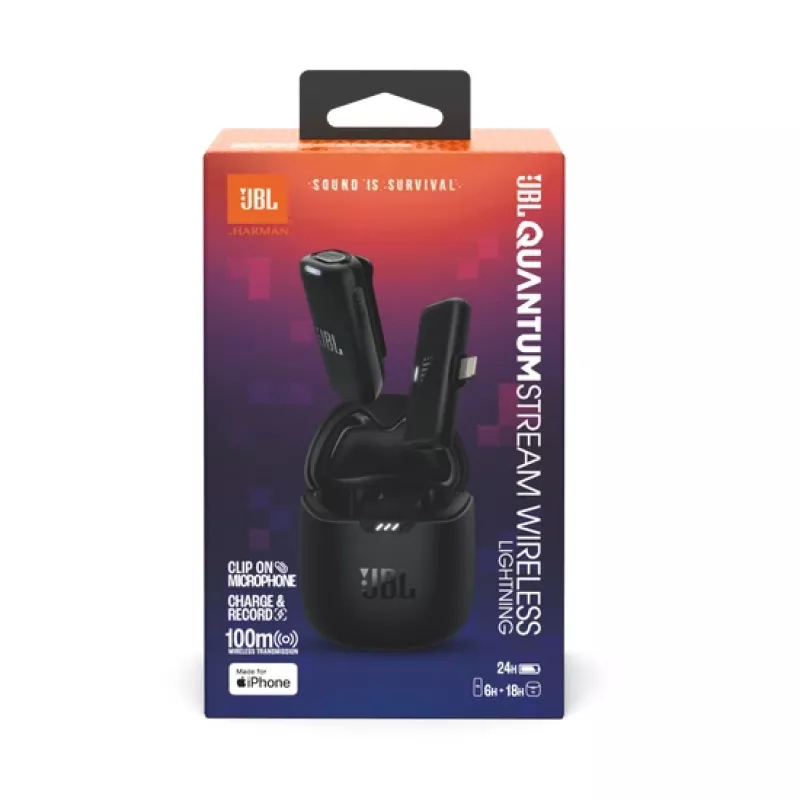 JBL JBLSTRMWLLGHTBLK mikrofon Must