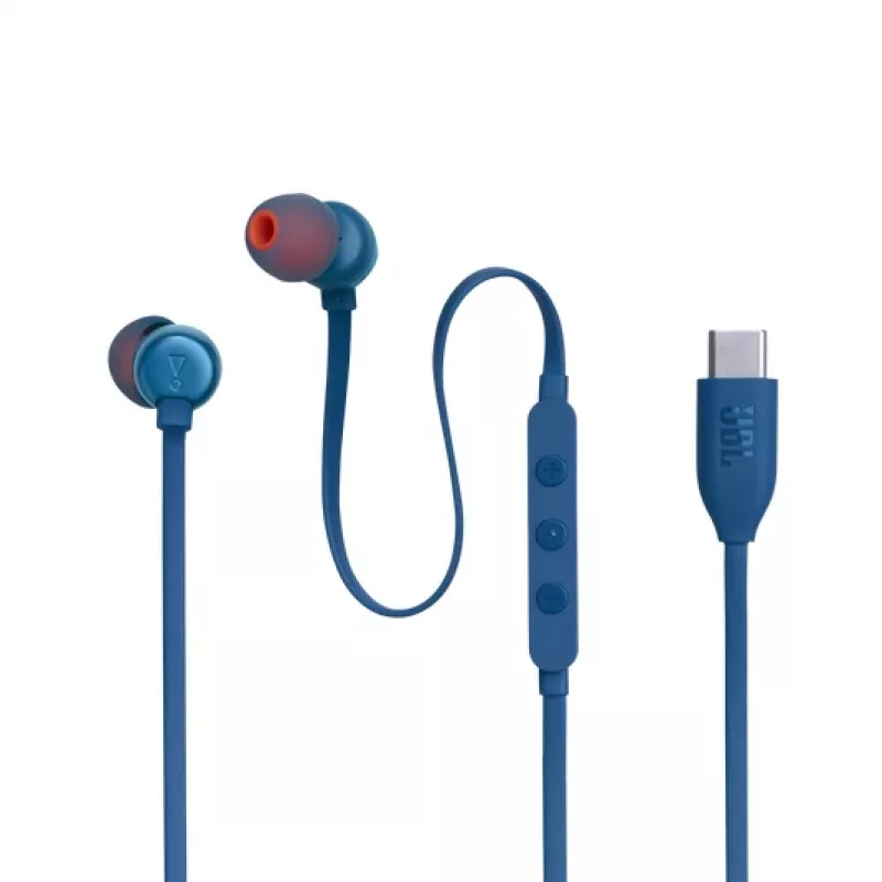 JBL Tune 310C USB Peakomplekt Juhtmega Kõrvasisesed Kõned/Muusika USB USB-C Sinine