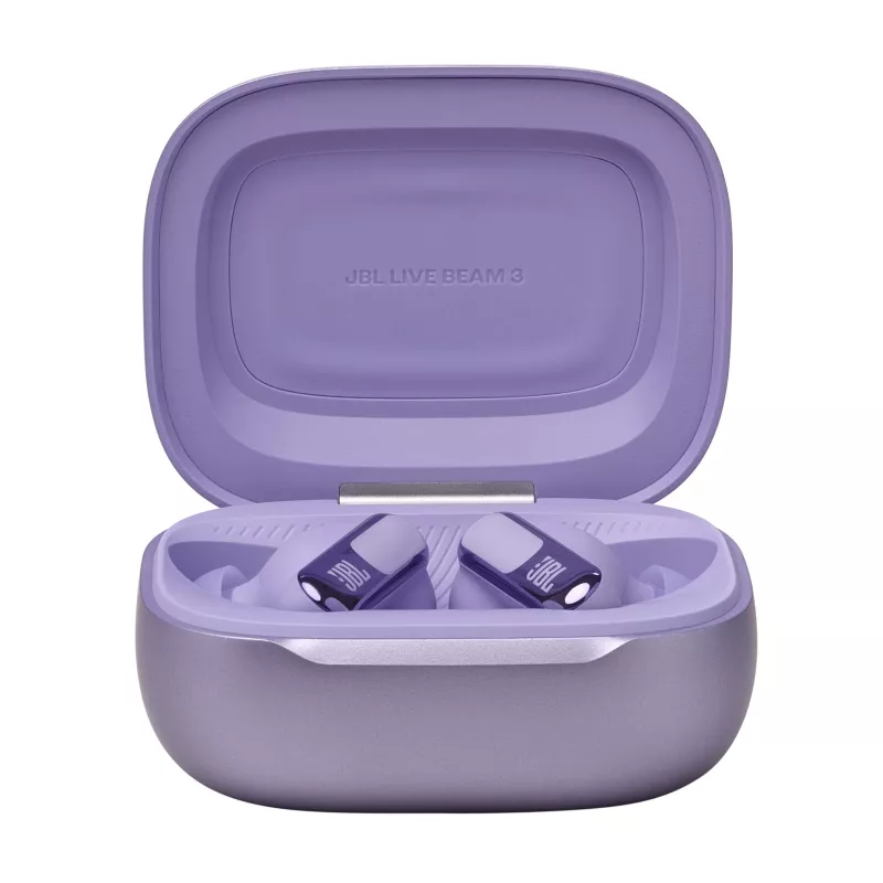 JBL Live Beam 3 Peakomplekt Juhtmeta Kõrvasisene Kõned/Muusika/Sport/Igapäevane Bluetooth Lilla
