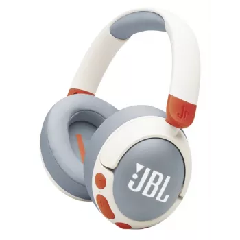 JBL Junior 470NC kõrvaklapid Juhtmeta Peavõru Kõned/Muusika USB USB-C Bluetooth Helehall, valge