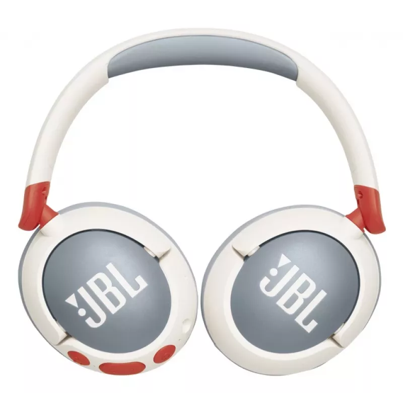 JBL Junior 470NC kõrvaklapid Juhtmeta Peavõru Kõned/Muusika USB USB-C Bluetooth Helehall, valge