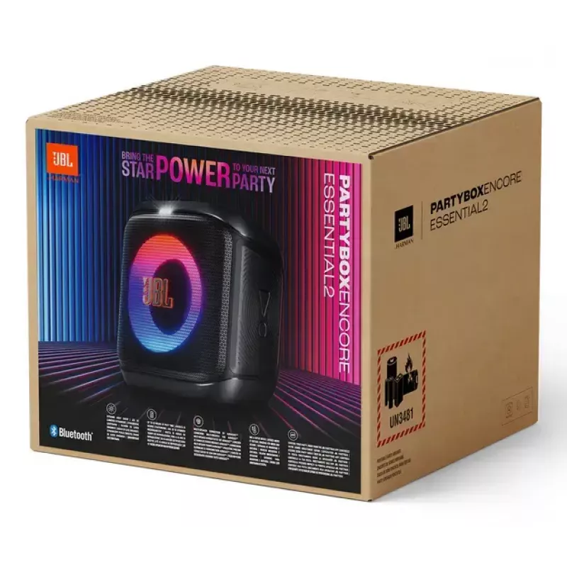 JBL PartyBox Encore Essential 2 peokõlar must 100 W
