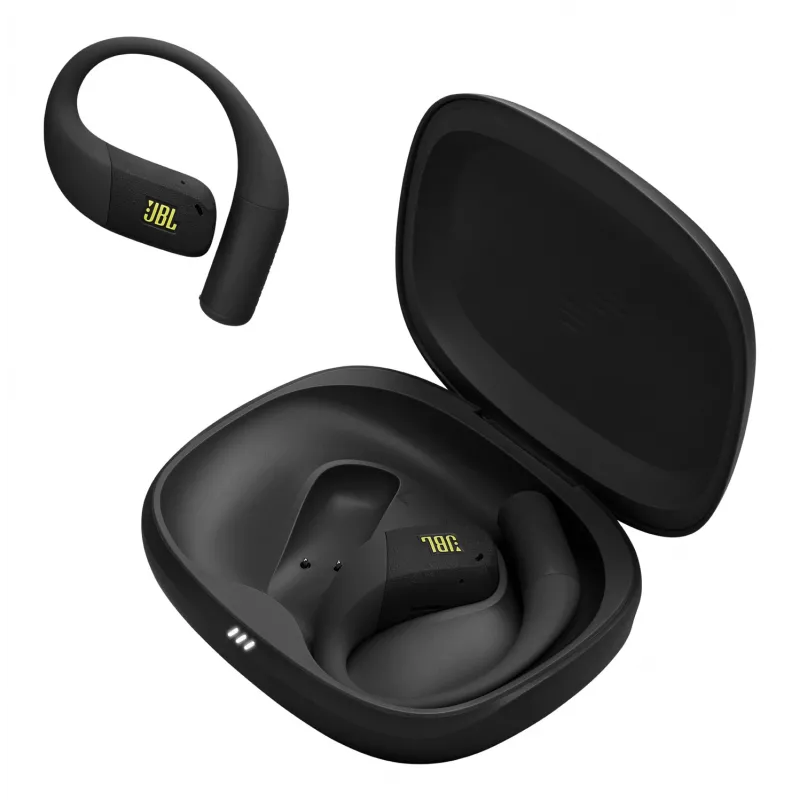 JBL Endurance Zone kõrvaklapid traadita avatud-kõrvaga spordi Bluetooth Must, Laimiroheline