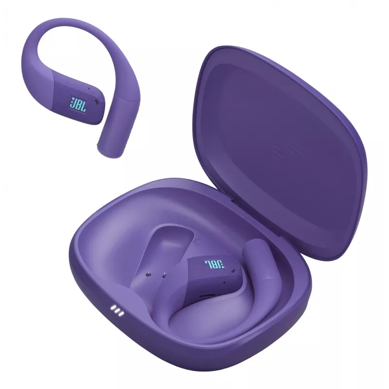Peakomplekt JBL Endurance Zone Wireless Open-ear Sports Bluetooth — lilla, 20–20000 Hz, 89,6 g