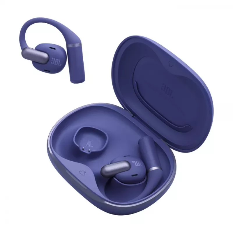 Peakomplekt JBL Sense Pro TWS kõrvakonks, Bluetooth, USB-C laadimisalus, 20–40000 Hz, sinine, 95,2 g