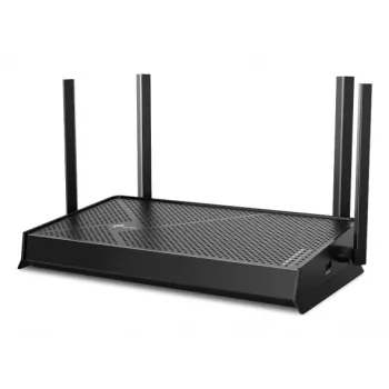 Lauapealne traadita ruuter TP-Link EB210 Pro — kaheribaline 2,4/5 GHz, Wi‑Fi 7 (802.11be), 2,5 Gigabit Ethernet, 5 LAN-porti, USB, must