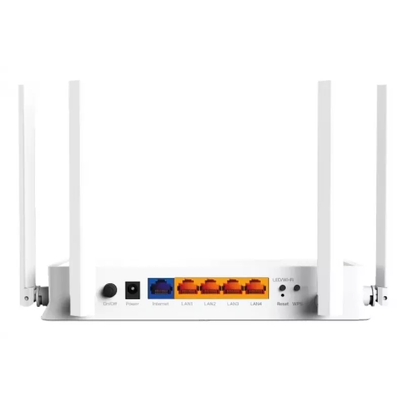 TP-Link Archer BE220W juhtmevaba ruuter Gigabit Ethernet kahesagedusala (2,4 GHz / 5 GHz) Valge