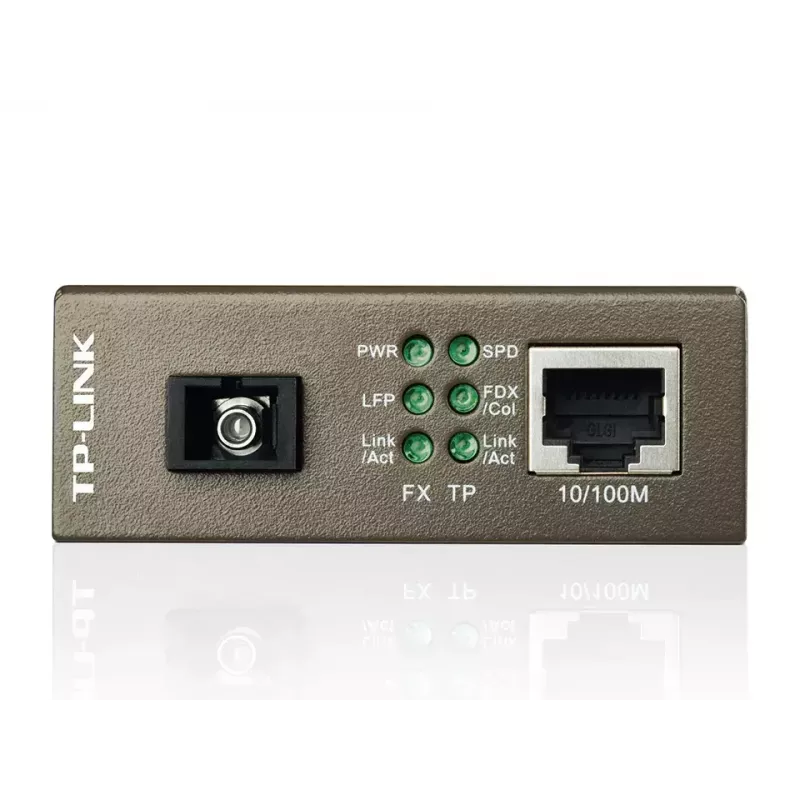 TP-Link MC112CS võrgumeediakonverter 100 Mbit/s ühemoodiline Must