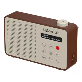 Kenwood CRM25DABT kaasaskantav digitaalne Mocha