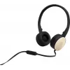 HP Stereo Peakomplekt H2800 (must siidkullaga), juhtmega ühendus, kõned/muusika, 125 g, peakomplekt, must, kuldne