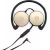 HP Stereo Peakomplekt H2800 (must siidkullaga), juhtmega ühendus, kõned/muusika, 125 g, peakomplekt, must, kuldne