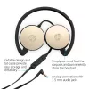 HP Stereo Peakomplekt H2800 (must siidkullaga), juhtmega ühendus, kõned/muusika, 125 g, peakomplekt, must, kuldne