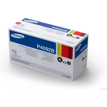 Toonerkassettide 2-pakend, Samsung CLT-P4092B, must, 1500 lehekülge kassetiga