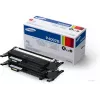 Toonerkassettide 2-pakend, Samsung CLT-P4092B, must, 1500 lehekülge kassetiga