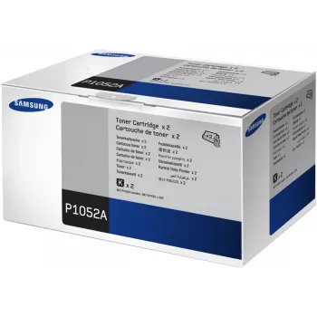 Samsung MLT-P1052A 2-pakendis suure mahutavusega mustad toonerikassetid, 5000 lehekülge, Must, 2 tk