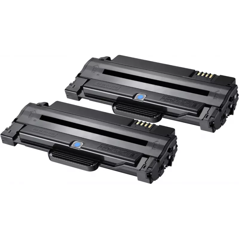 Samsung MLT-P1052A 2-pakendis suure mahutavusega mustad toonerikassetid, 5000 lehekülge, Must, 2 tk
