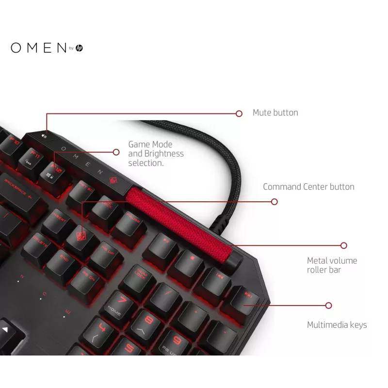 HP OMEN by Sequencer klaviatuur