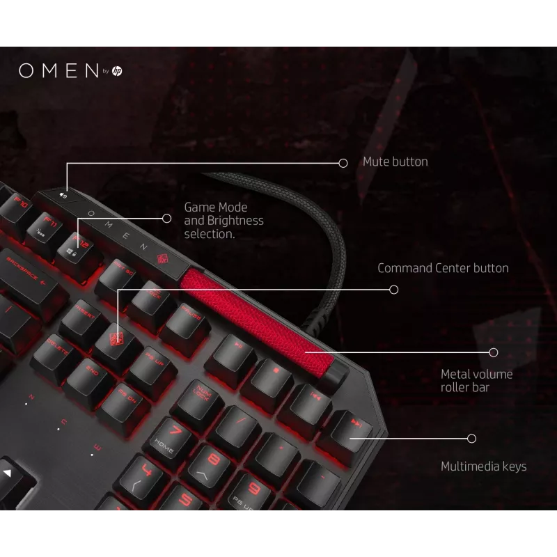 HP OMEN by Sequencer klaviatuur