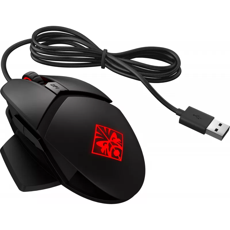 HP OMEN by Reactor hiir, paremakäeline, optiline, USB-tüüp-A, 16000 DPI, 0,2 ms, must