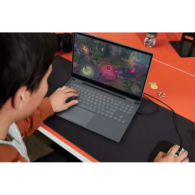 HP OMEN by Reactor hiir, paremakäeline, optiline, USB-tüüp-A, 16000 DPI, 0,2 ms, must
