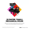 HP OMEN by Reactor hiir, paremakäeline, optiline, USB-tüüp-A, 16000 DPI, 0,2 ms, must