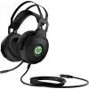 HP Pavilion Gaming Headset 600, juhtmega, mängimiseks, 360 g, peakomplekt, must, roheline