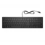 HP Pavilion juhtmega klaviatuur 300, täissuuruses (100%), juhtmega, USB, mehaaniline, must