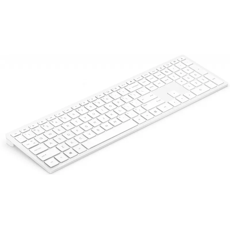 HP Pavilion Wireless klaviatuur 600 Valge, Full-size (100%), Wireless, RF Wireless, Mechanical, Valge
