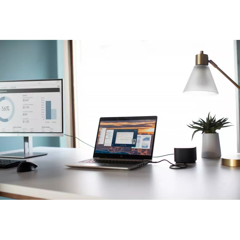 HP Thunderbolt Dock G2 koos Combo kaabel'iga, juhtmega, Thunderbolt, must, Kensington, Hiina, HP