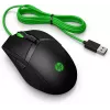 HP Pavilion Gaming hiir 300, mõlemakäeline, optiline, USB Type-A, 5000 DPI, must, roheline