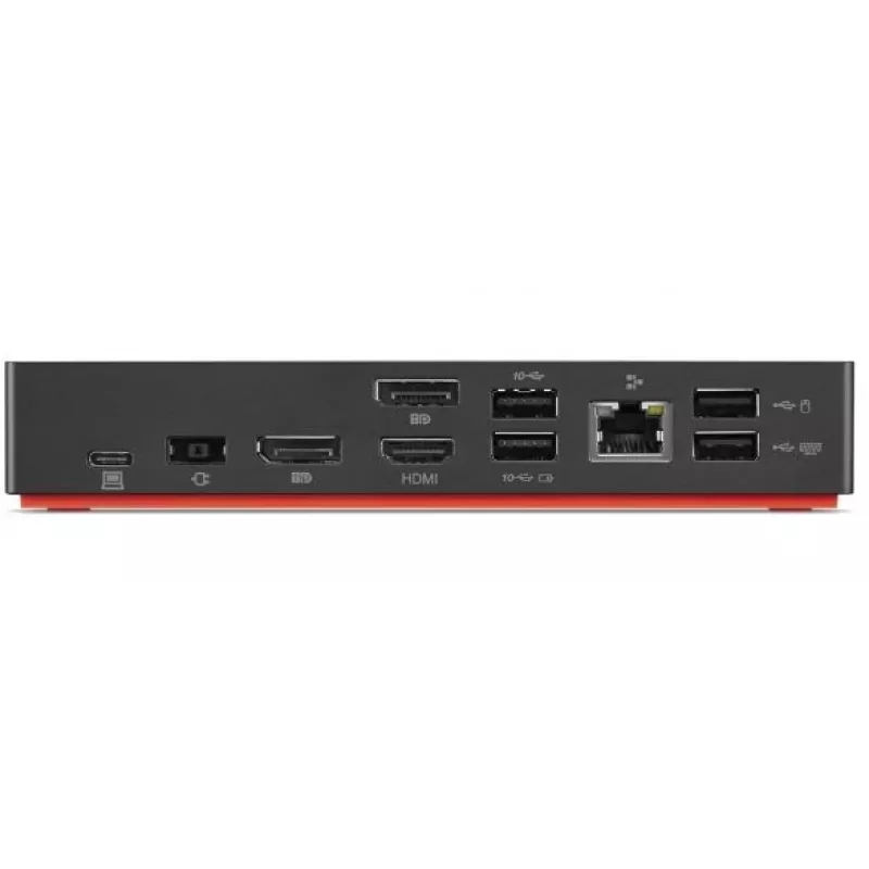 Lenovo ThinkPad USB-C Dock Gen 2 juhtmega USB 3.2 Gen 1 (3.1 Gen 1) USB-C must