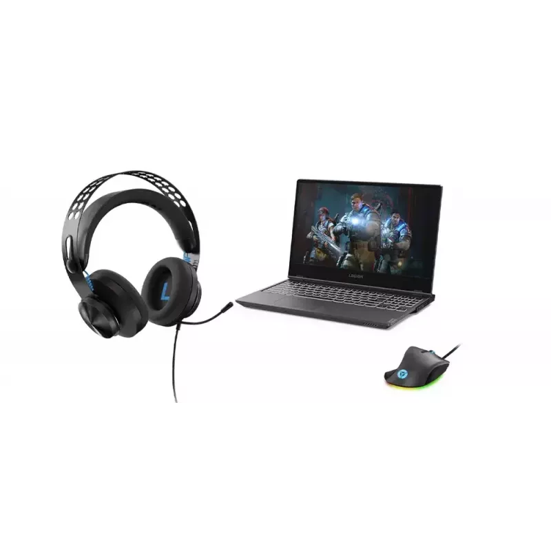 Lenovo Legion H300 peakomplekt Juhtmega ühendatud Peapael Mängimine Must