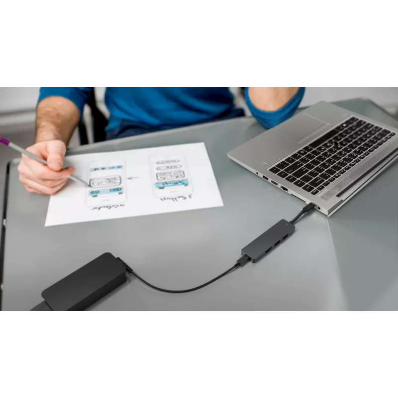 HP ENVY USB-C Hub USB 3.2 Gen 1 (3.1 Gen 1) USB-C