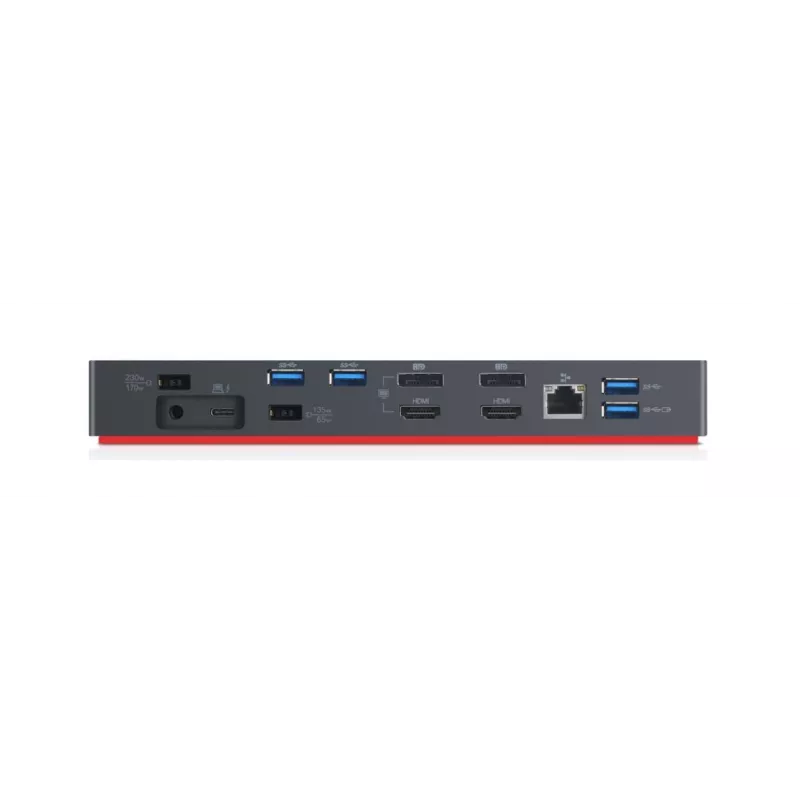 Lenovo ThinkPad Thunderbolt 3 Workstation Gen 2 Juhtmega Must