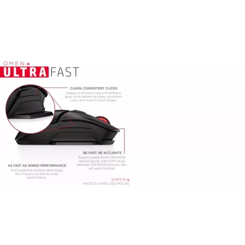 Hiir HP OMEN by Photon Wireless Bluetooth USB Type-A