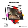 HP OMEN X 27 arvutimonitor 68,6 cm (27 tolli) 2560 x 1440 pikslit Quad HD Must (taastatud toode)