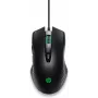 HP X220 taustvalgustusega mängurihiir, mõlemakäeline, optiline, USB Type-A, 3600 DPI, must