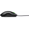 HP X220 taustvalgustusega mängurihiir, mõlemakäeline, optiline, USB Type-A, 3600 DPI, must
