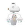Fisher-Price Rainbow Showers võrevoodi ja voodiääremobiil, hälli, heliga, öötuli, sisseehitatud taimer, kangas, plast