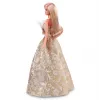Barbie Signature 2025 pühadefiguur nukk, hooajaline kollektsionäär, blond hõbedase ja kuldse kleidiga