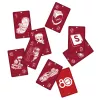 Games UNO Mattel 80. Ruby punane kaardimäng lastele ja pereõhtuteks