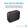 HP must Bluetooth-kõlar 350, juhtmevaba, USB USB-C, mono kaasaskantav kõlar, must, ristkülik, nupud