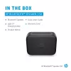 HP must Bluetooth-kõlar 350, juhtmevaba, USB USB-C, mono kaasaskantav kõlar, must, ristkülik, nupud