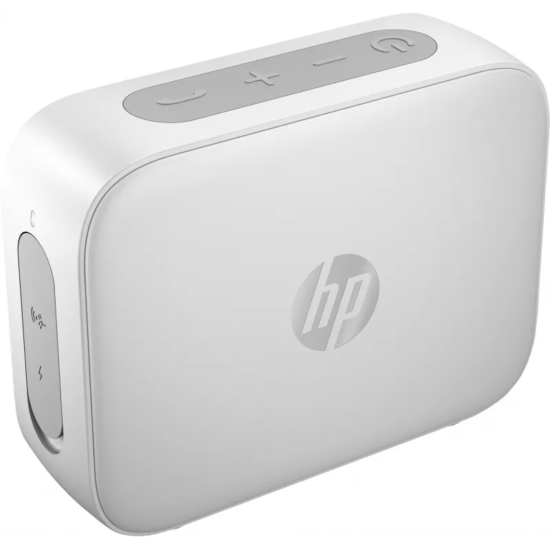 HP Silver Bluetooth Speaker 350, juhtmevaba, valge, universaalne, sisseehitatud aku, 180 g, 78,5 mm