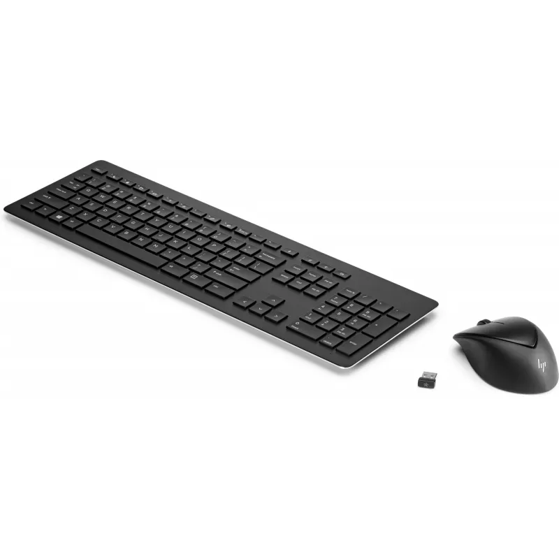 HP Wireless Rechargeable 950MK hiir and klaviatuur Full-size Wireless Mechanical