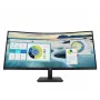 HP P34hc G4 WQHD USB-C kumer monitor, 86,4 cm (34 tolli), 3440 x 1440 pikslit, Wide Quad HD, LCD, 5 ms, must
