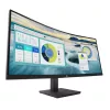HP P34hc G4 WQHD USB-C kumer monitor, 86,4 cm (34 tolli), 3440 x 1440 pikslit, Wide Quad HD, LCD, 5 ms, must