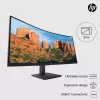HP P34hc G4 WQHD USB-C kumer monitor, 86,4 cm (34 tolli), 3440 x 1440 pikslit, Wide Quad HD, LCD, 5 ms, must
